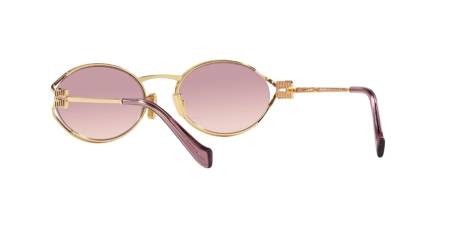 Miu Miu SMU 52YS Gold/Pink Shaded (5AK-06S) Sunglasses
