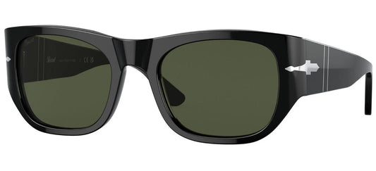 Persol PO 3308S Black/Green (95/31) Sunglasses