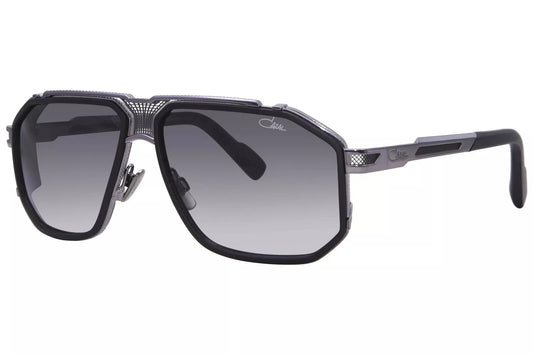 Cazal 683/3 Black And Silver/Grey Shaded (003) Sunglasses