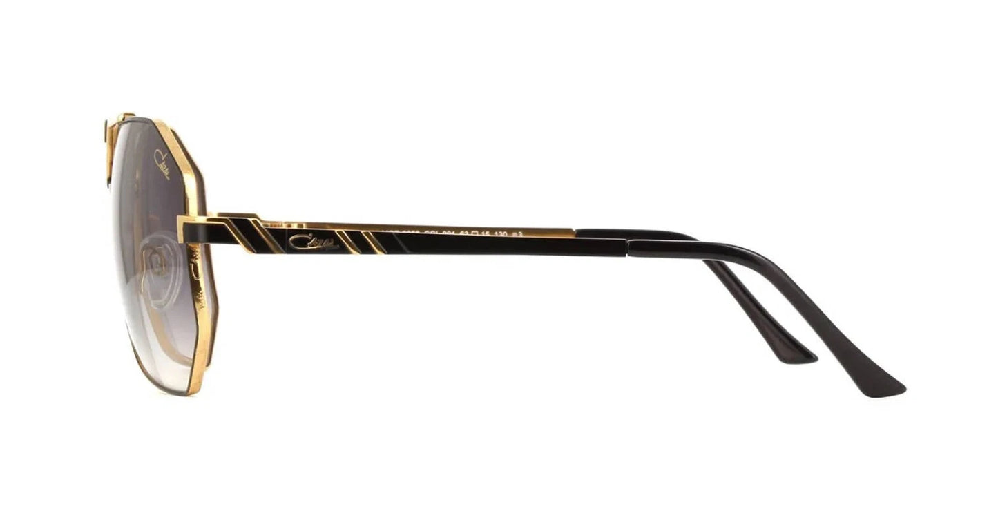 CAZAL 9058 Black Gold/Grey Shaded (001) Sunglasses