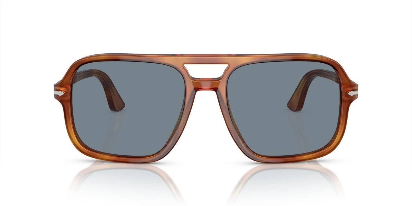 Persol PO 3328S Terra Di Siena/Light Blue (96/56) Sunglasses