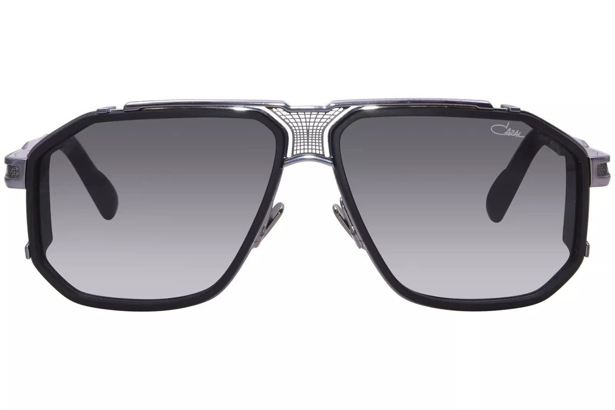 Cazal 683/3 Black And Silver/Grey Shaded (003) Sunglasses