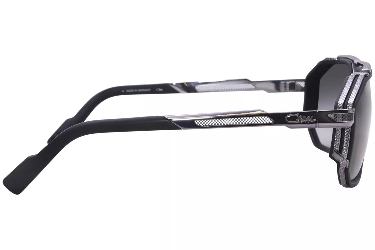 Cazal 683/3 Black And Silver/Grey Shaded (003) Sunglasses