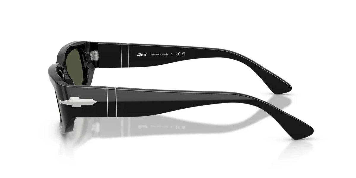 Persol PO 3385S Black/Green (95/31) Sunglasses
