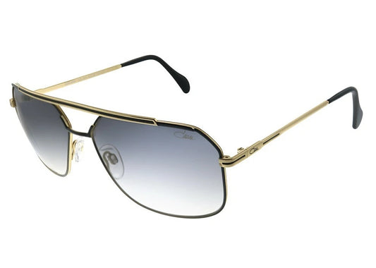 CAZAL 9081 Black 18K Gold/Grey Shaded (001) Sunglasses