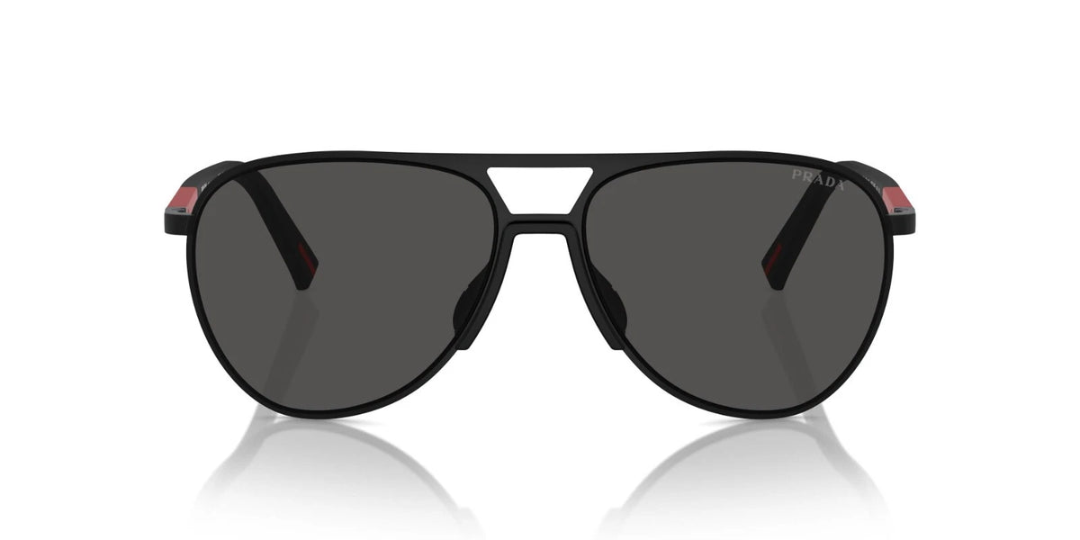 Prada Linea Rossa PS 53ZS Matte Black/Dark Grey (1BO06F) Sunglasses