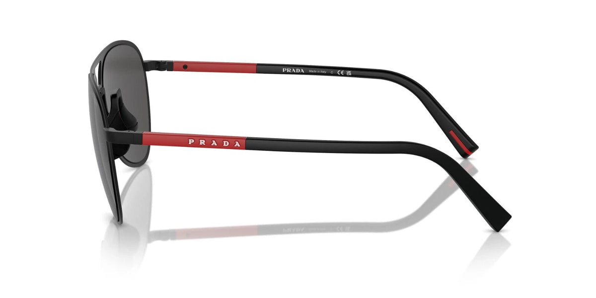 Prada Linea Rossa PS 53ZS Matte Black/Dark Grey (1BO06F) Sunglasses