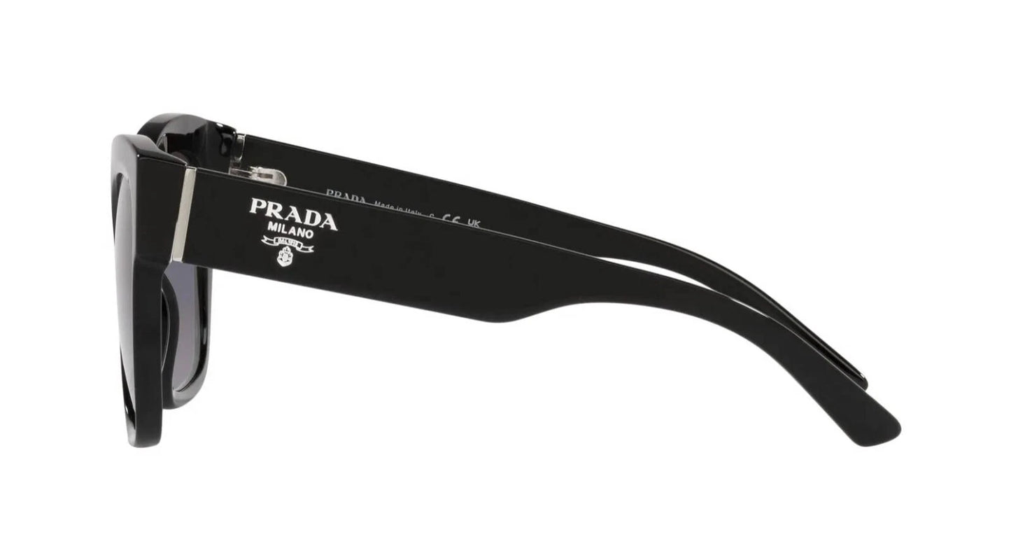 Prada PR 17ZS Black/Grey Shaded (1AB-09S) Sunglasses