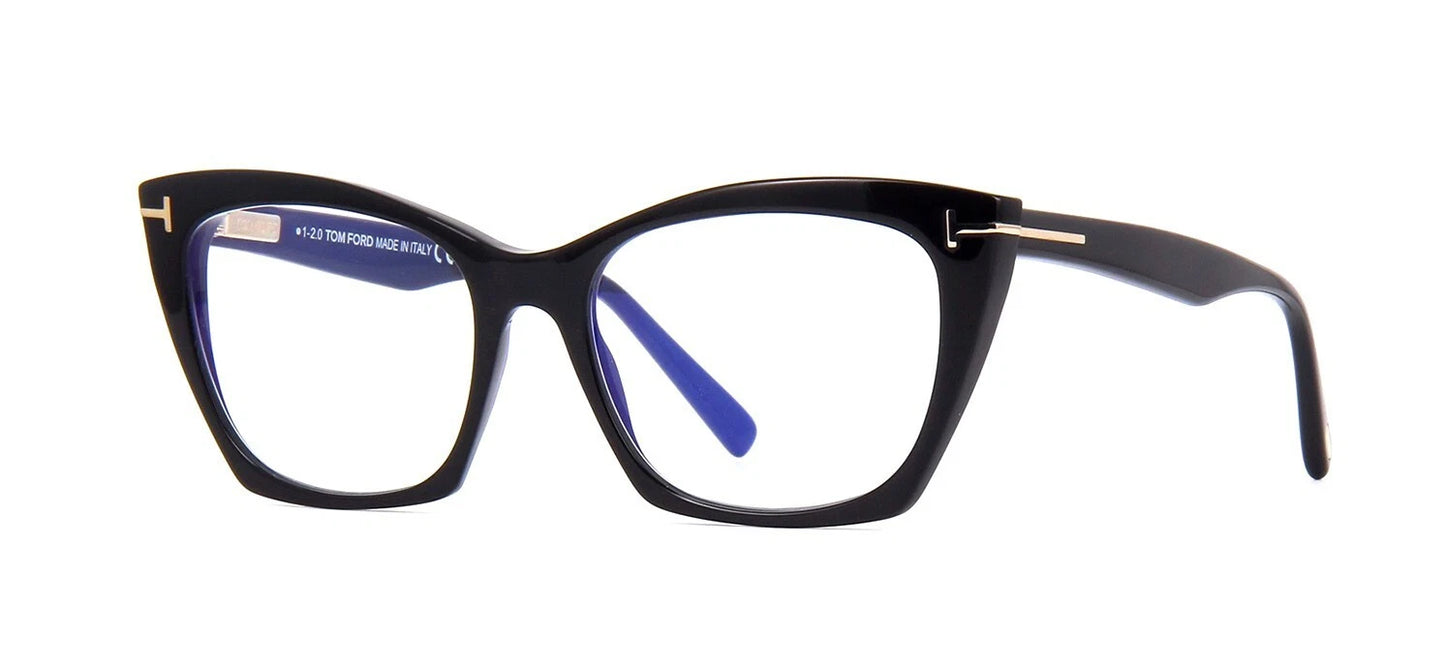Tom Ford FT 5709-B BLUE BLOCK Shiny Black (001) Eyeglasses