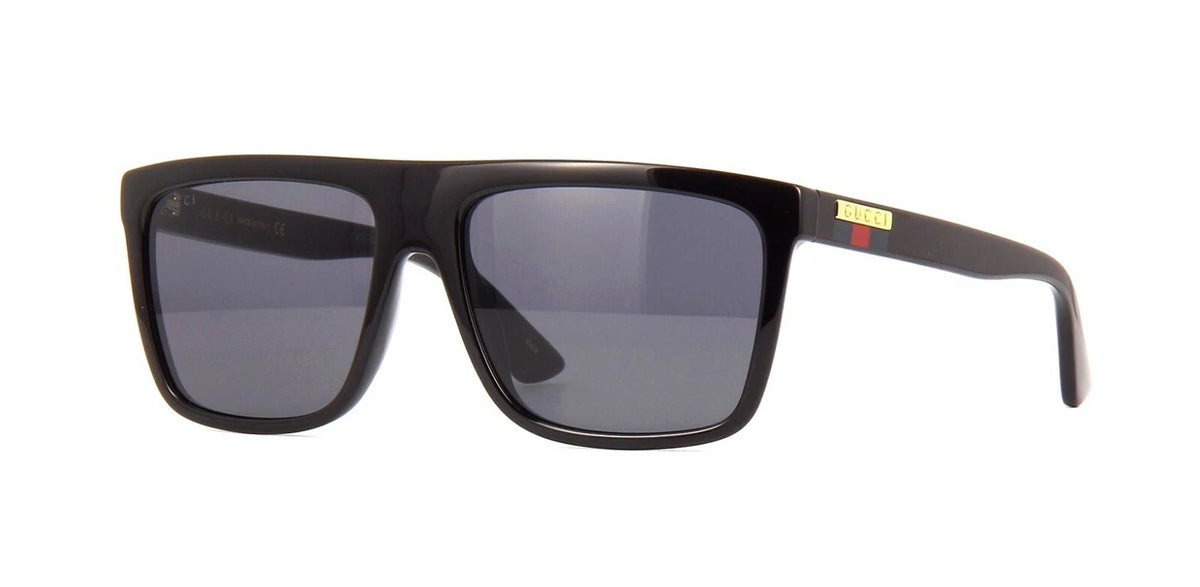 Gucci GG0748S Black/Grey (001) Sunglasses