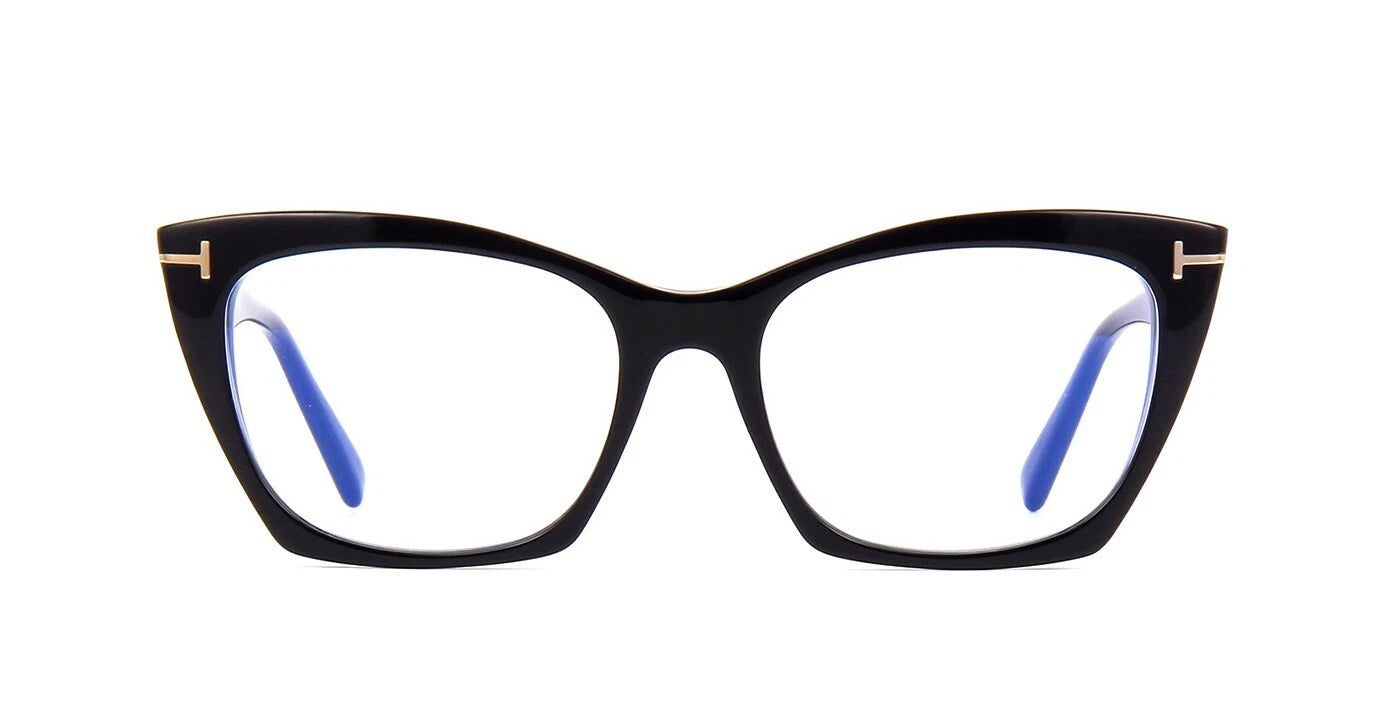 Tom Ford FT 5709-B BLUE BLOCK Shiny Black (001) Eyeglasses
