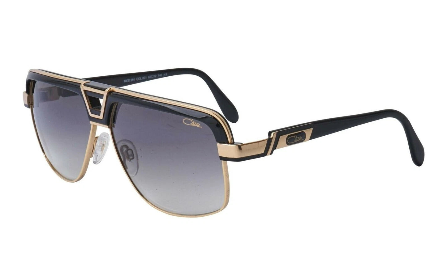CAZAL LEGENDS 991 Black Gold/Grey Shaded (001) Sunglasses