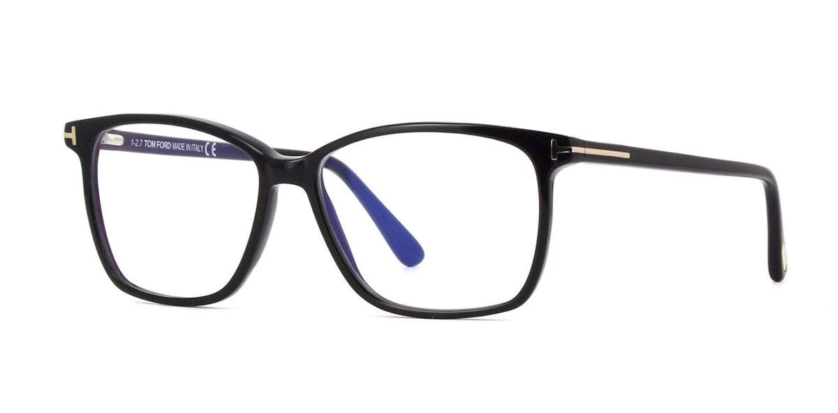 Tom Ford FT 5478-B BLUE BLOCK shiny black (001) Eyeglasses