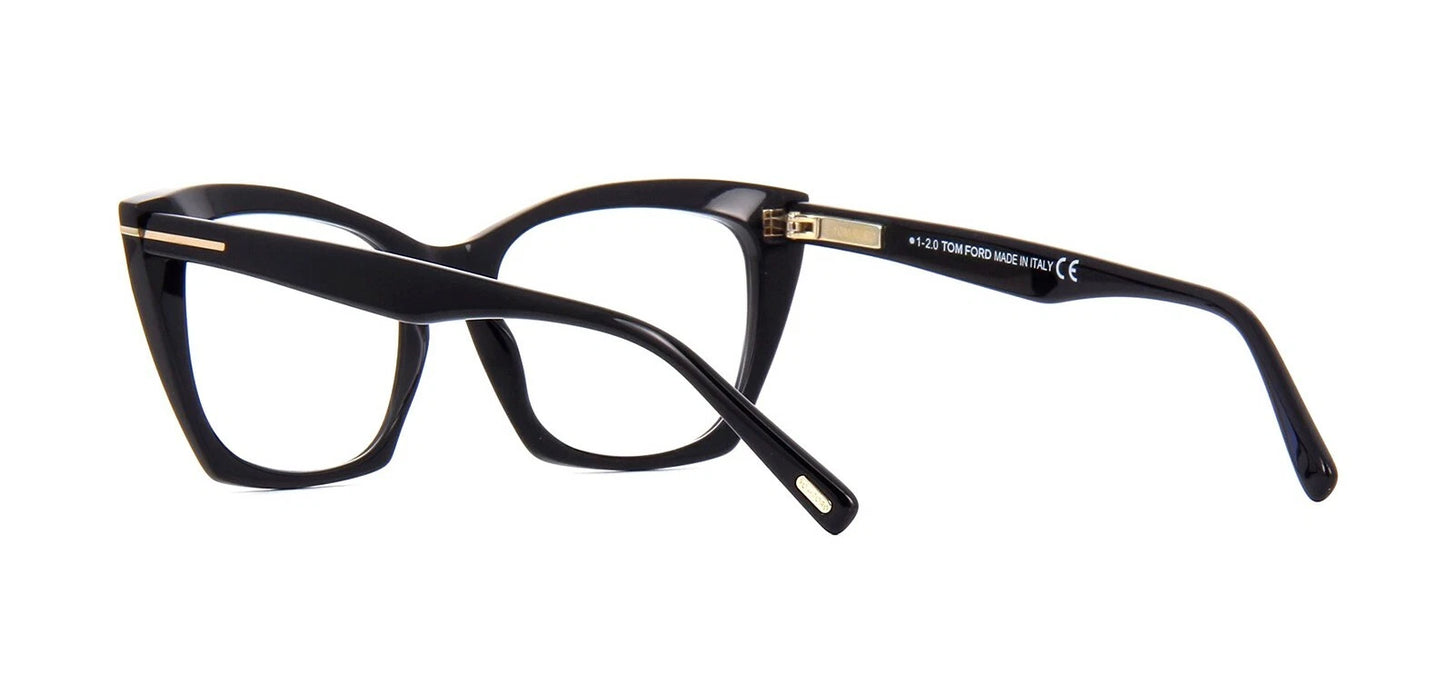 Tom Ford FT 5709-B BLUE BLOCK Shiny Black (001) Eyeglasses