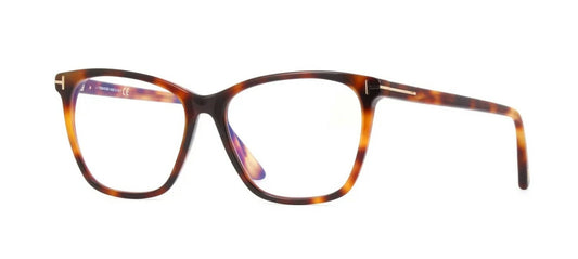 Tom Ford FT 5762-B BLUE BLOCK Blonde Havana/Blue Filter (053) Eyeglasses
