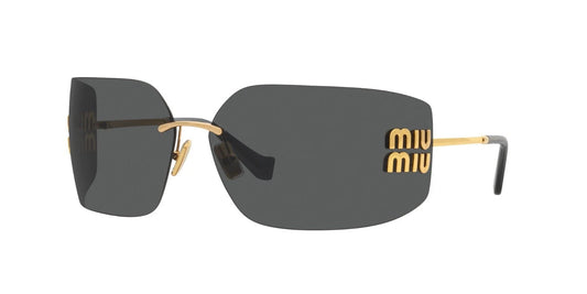 Miu Miu SMU 54YS Gold/Dark Grey (5AK5/S0) Sunglasses