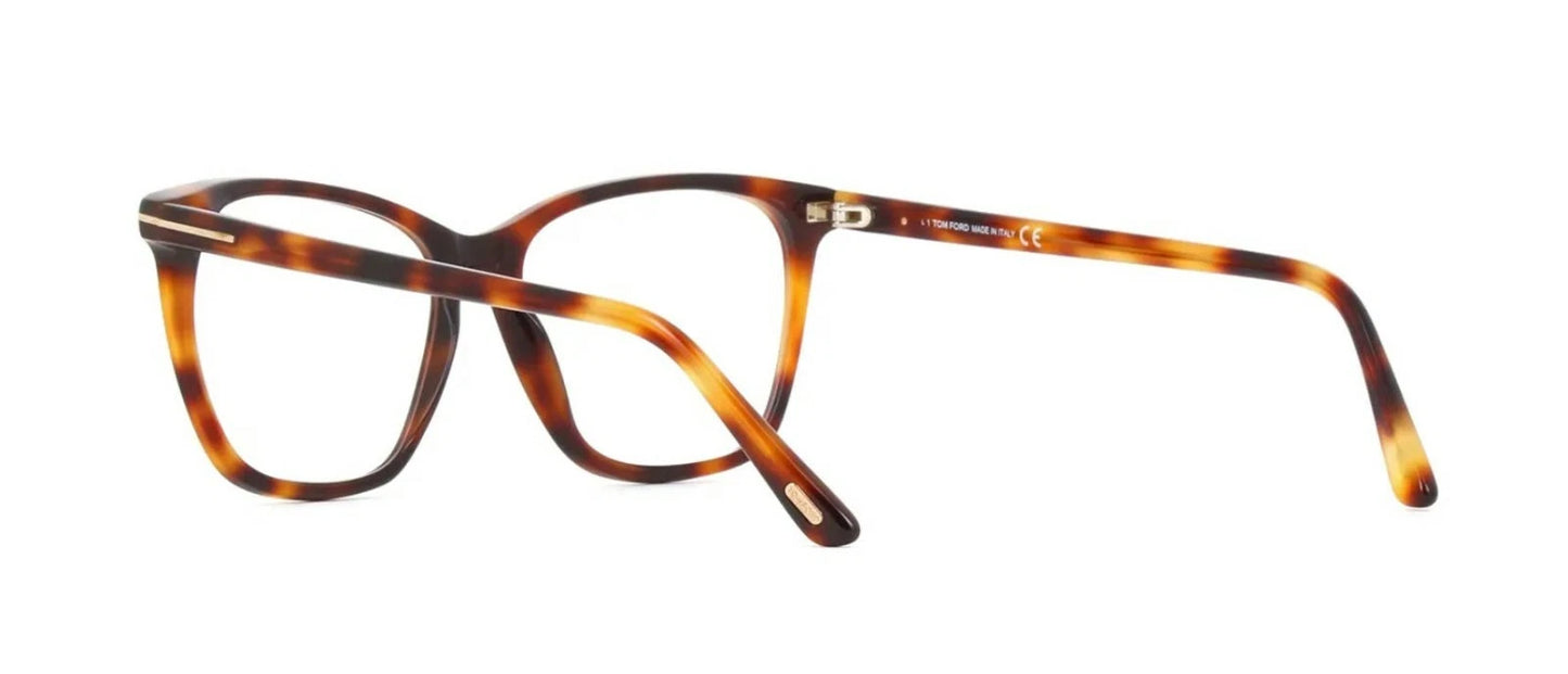 Tom Ford FT 5762-B BLUE BLOCK Blonde Havana/Blue Filter (053) Eyeglasses