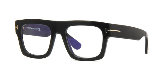 Tom Ford FAUSTO FT 5634-B BLUE BLOCK Black (001) Eyeglasses
