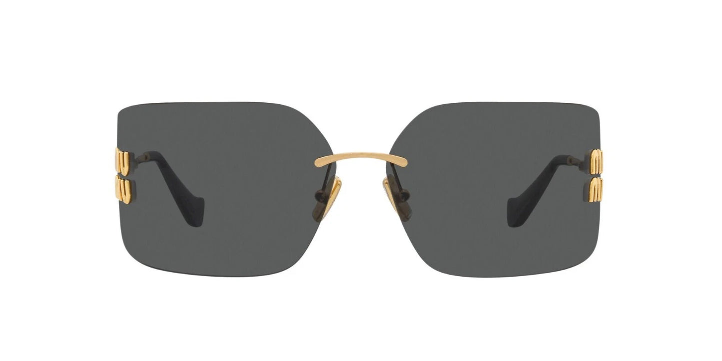 Miu Miu SMU 54YS Gold/Dark Grey (5AK5/S0) Sunglasses