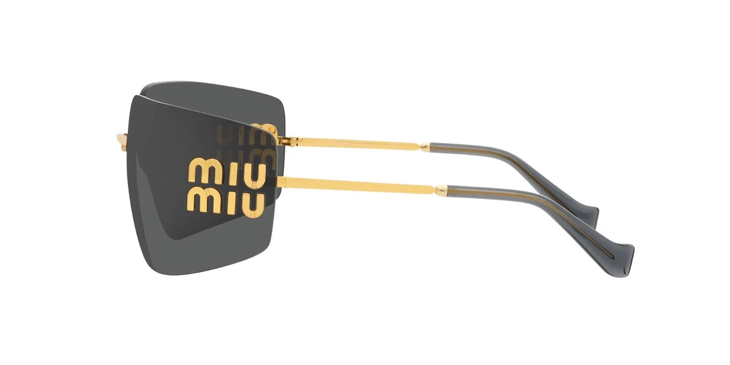 Miu Miu SMU 54YS Gold/Dark Grey (5AK5/S0) Sunglasses