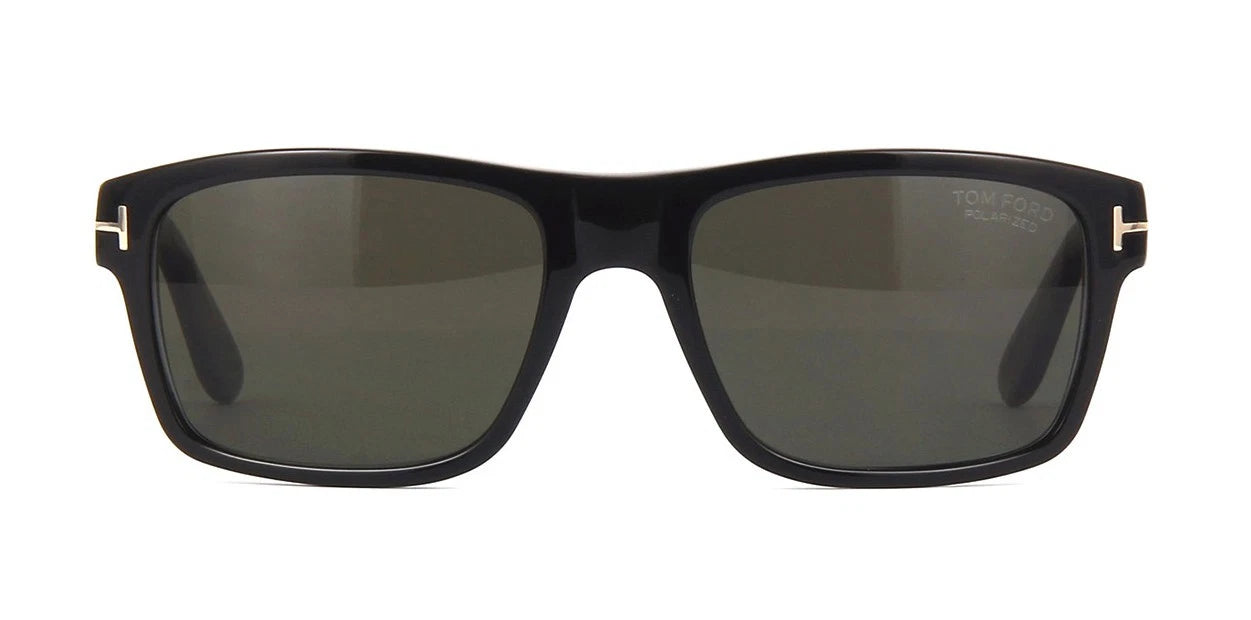 Tom Ford AUGUST FT 0678 Shiny Black/Grey Polarised (01D) Sunglasses