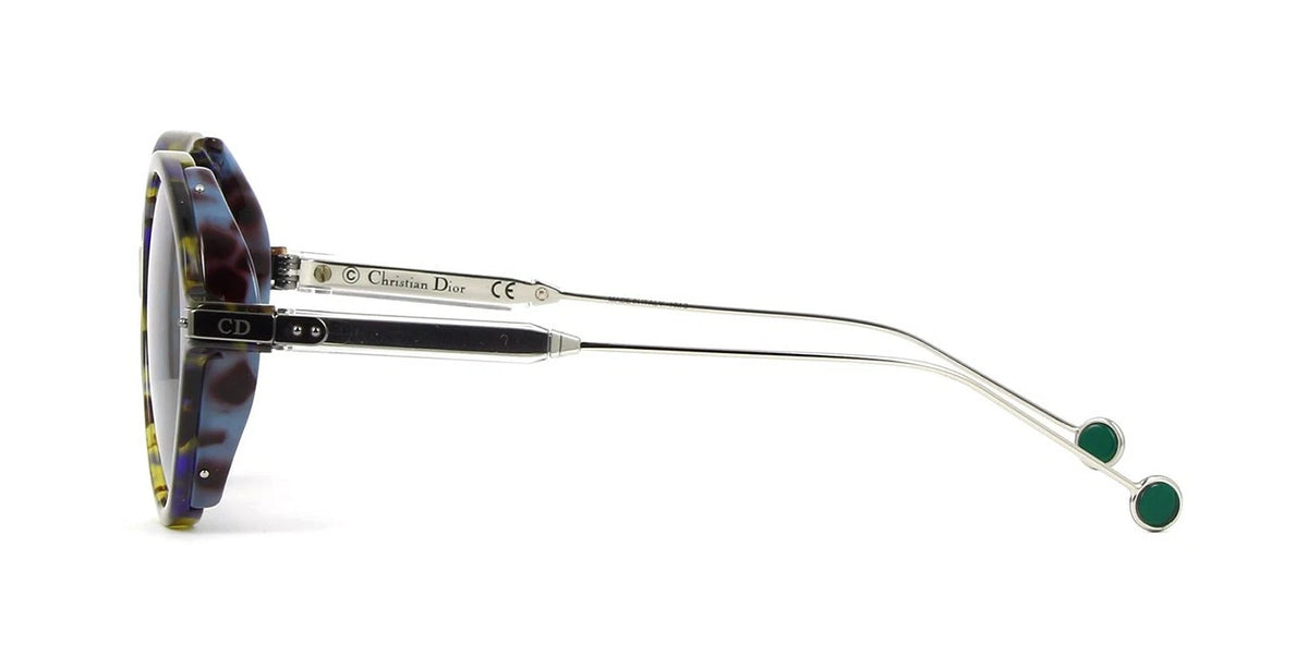 Christian Dior UMBRAGE blonde havana/green mirror (0X8/TW) Sunglasses