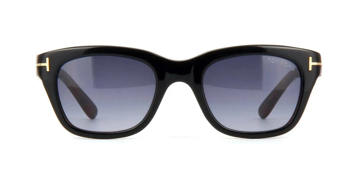 Tom Ford SNOWDON FT 0237 Black Havana/Grey Shaded (05B) 50mm Sunglasses