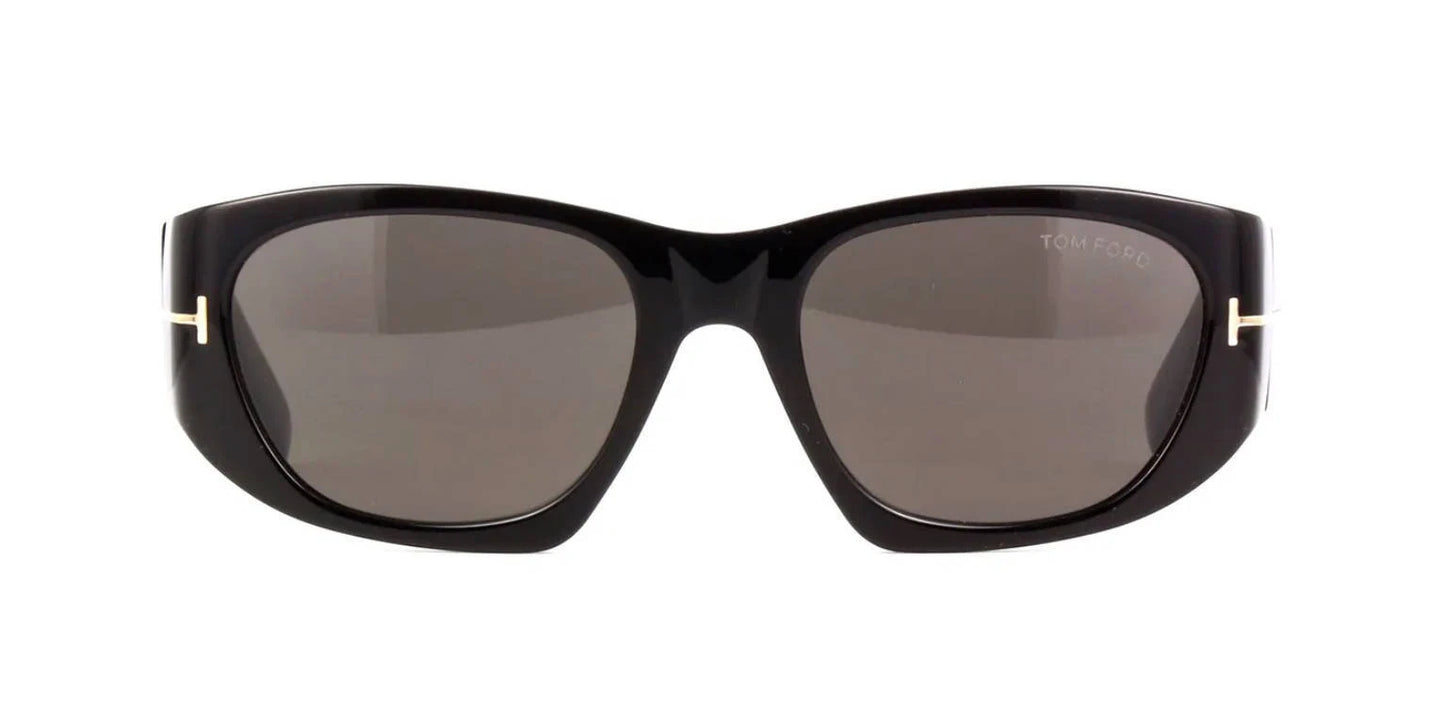 Tom Ford CYRILLE-02 FT 0987 Shiny Black/Grey (01A) Sunglasses