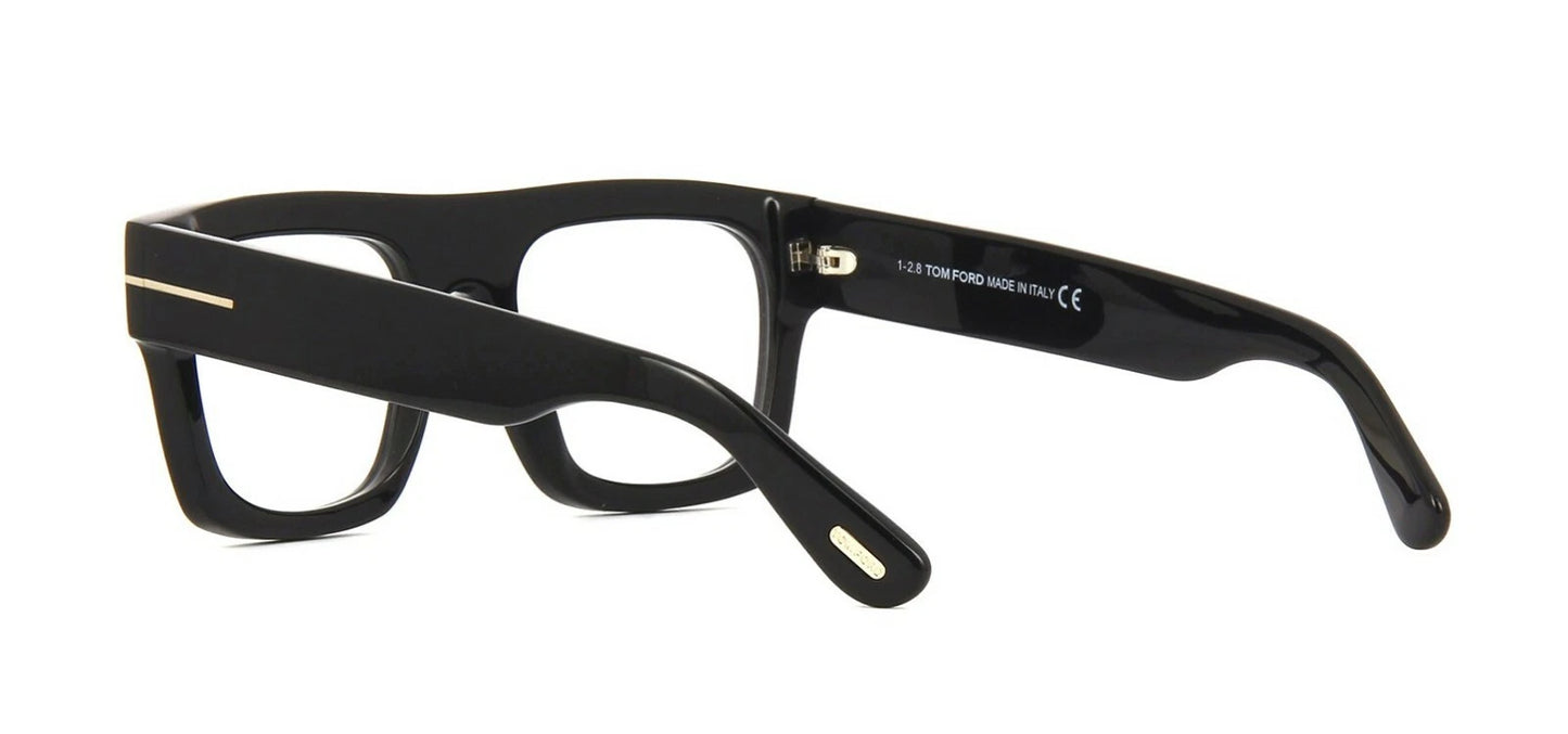 Tom Ford FAUSTO FT 5634-B BLUE BLOCK Black (001) Eyeglasses