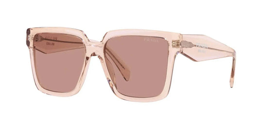 Prada PR 24ZS Geranium And Petal Crystal/Violet Pink (13I0/8M) Sunglasses
