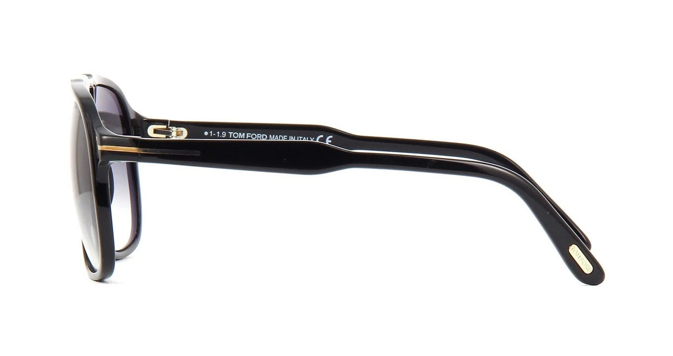 Tom Ford RAUL FT 0753 Black/Grey Shaded (01B) Sunglasses