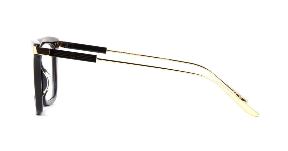 Gucci GG1438O Black And Gold (001) Eyeglasses