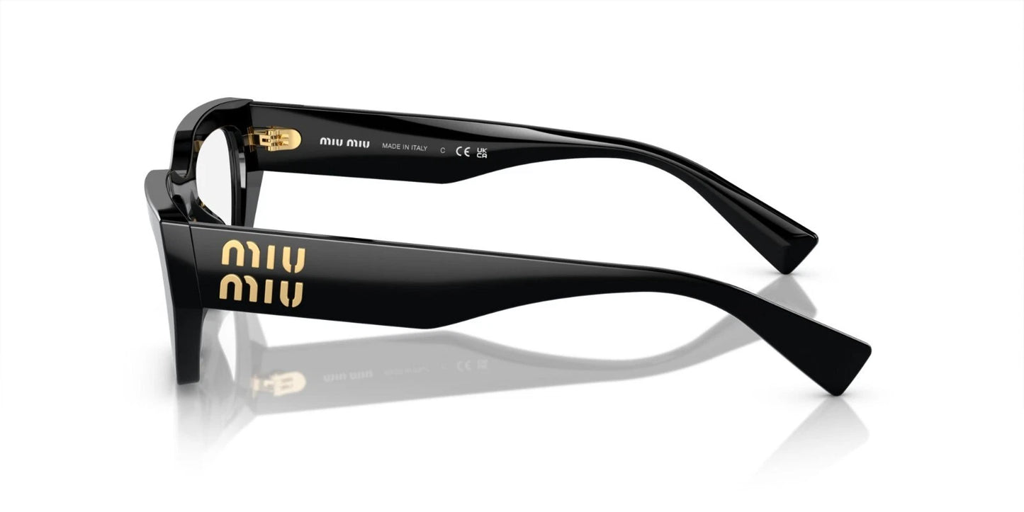 Miu Miu VMU 03XV Black (1AB-1O1) Eyeglasses