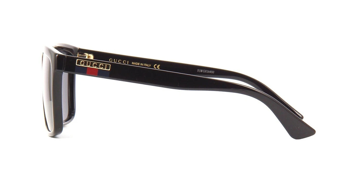 Gucci GG0748S Black/Grey (001) Sunglasses
