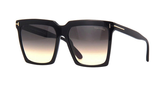 Tom Ford SABRINA-02 FT 0764 Black/Grey Shaded (01B) Sunglasses