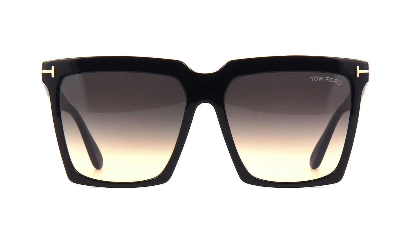 Tom Ford SABRINA-02 FT 0764 Black/Grey Shaded (01B) Sunglasses