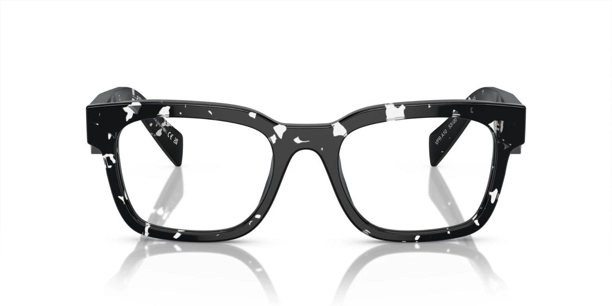 Prada PR A10V Black Transparent Havana (15O-1O1) Eyeglasses