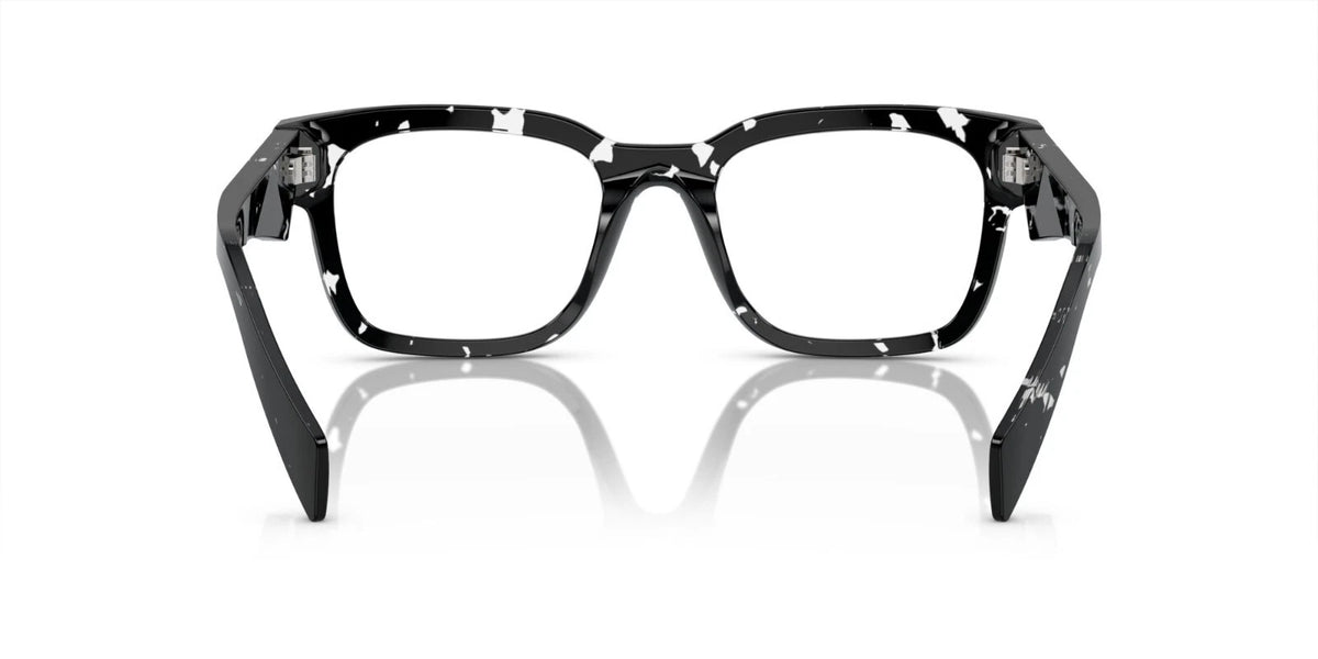 Prada PR A10V Black Transparent Havana (15O-1O1) Eyeglasses