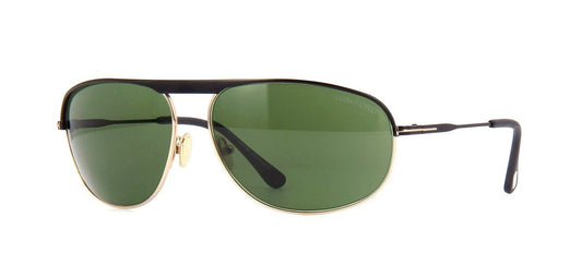 Tom Ford GABE FT 0774 Matte Black/Green (02N) Sunglasses