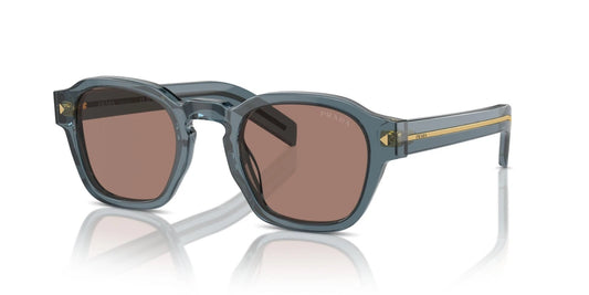 Prada PR A16S Transparent Ocean/Brown (17T05D) Sunglasses