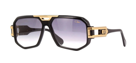CAZAL 675 Black Gold/Grey Shaded (001) Sunglasses