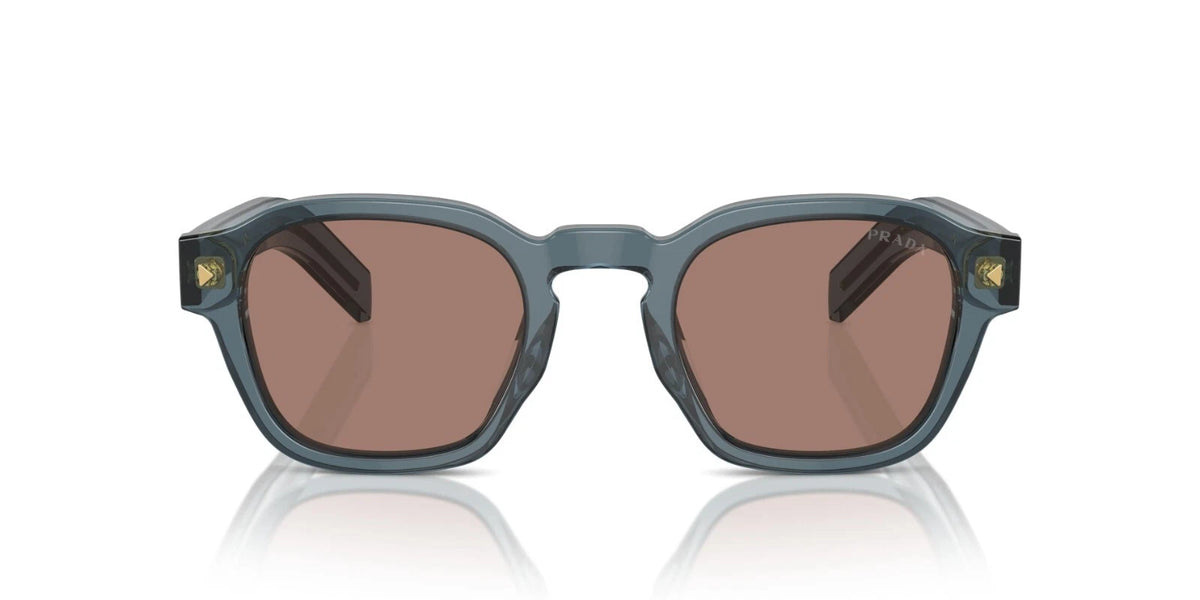 Prada PR A16S Transparent Ocean/Brown (17T05D) Sunglasses