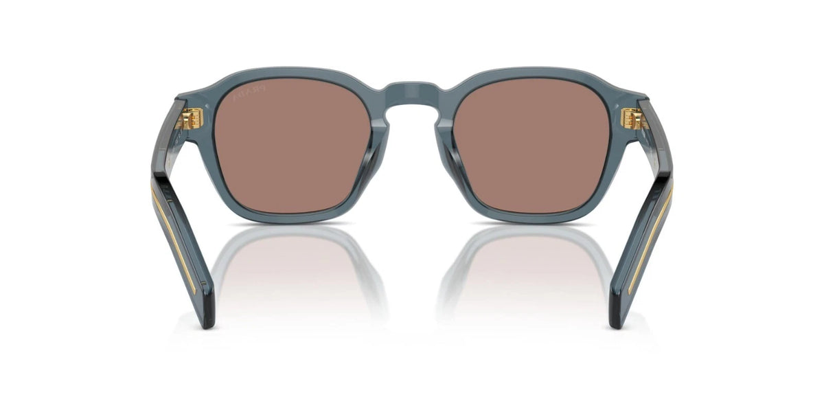 Prada PR A16S Transparent Ocean/Brown (17T05D) Sunglasses