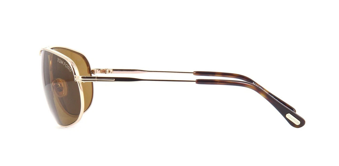 Tom Ford GABE FT 0774 Shiny Rose Gold/Brown (28E) Sunglasses