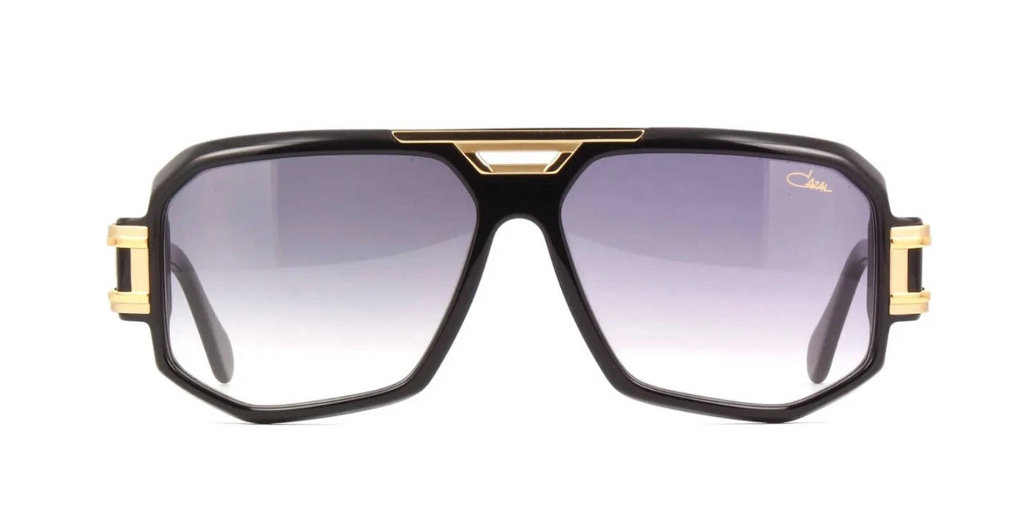 CAZAL 675 Black Gold/Grey Shaded (001) Sunglasses