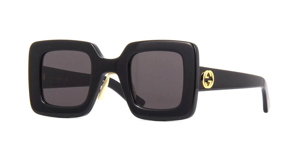 Gucci GG0780S Black/Grey (005) Sunglasses