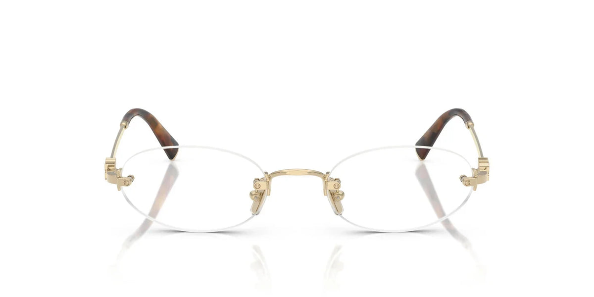 Miu Miu MU 53WV Pale Gold (ZVN1O1) Eyeglasses